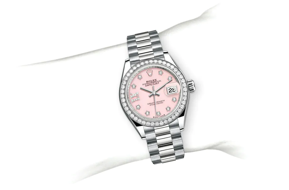 Rolex Lady-Datejust M279139RBR-0002 Lady-Datejust M279139RBR-0002 Watch on Wrist