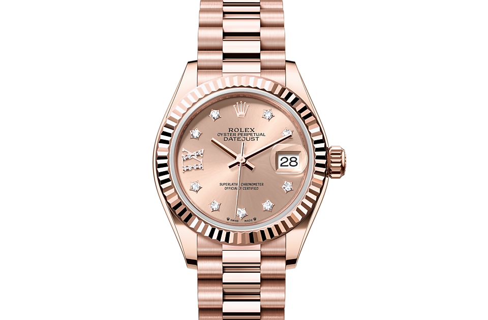 Rolex Lady-Datejust M279175-0029 Lady-Datejust M279175-0029 Watch Front Facing