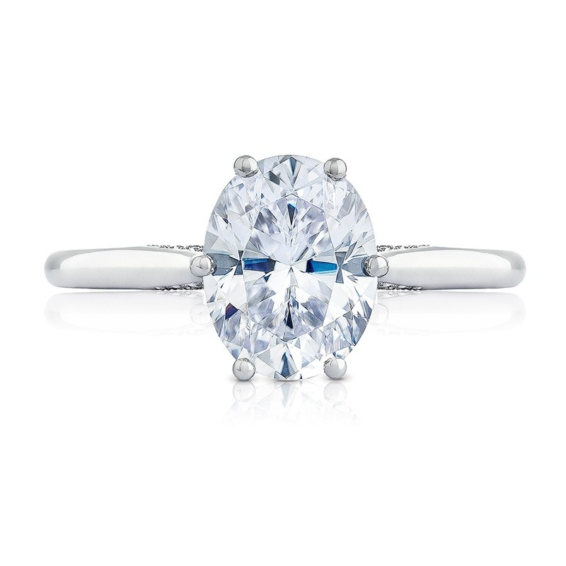 Tacori Oval Solitaire Engagement Ring Setting