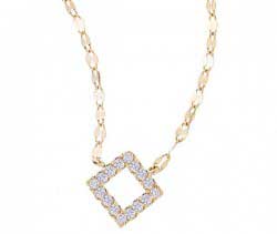 Lana Small Diamond Charm Necklace