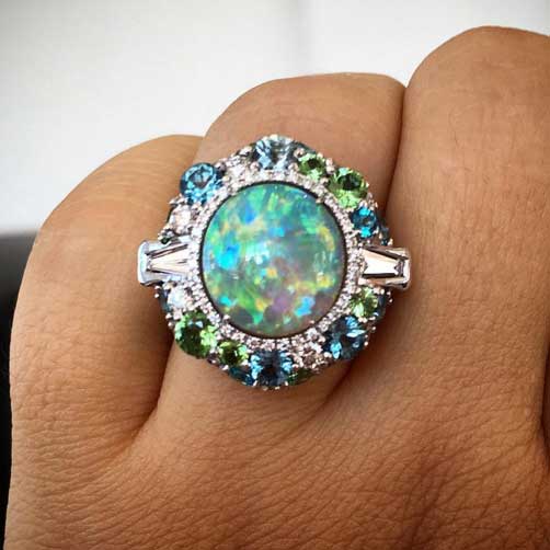 Opals are Opulent! High Fashion Jewelry Trend