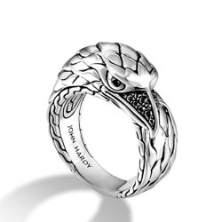 John Hardy Black Sapphire Eagle Ring