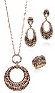 Beautiful Brown Gemstone Jewelry