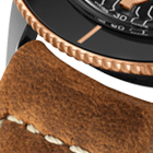 Breitling nubuck leather straps