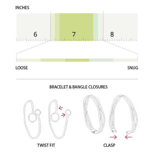 Marco Bicego Bracelet & Bangle Size Guide