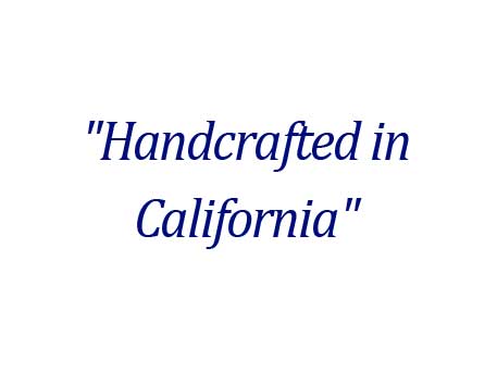Handcrafted in California