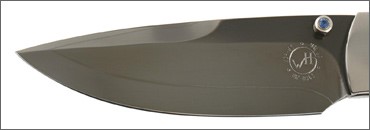 Knife Blade Made from Black Coated ZDP-189