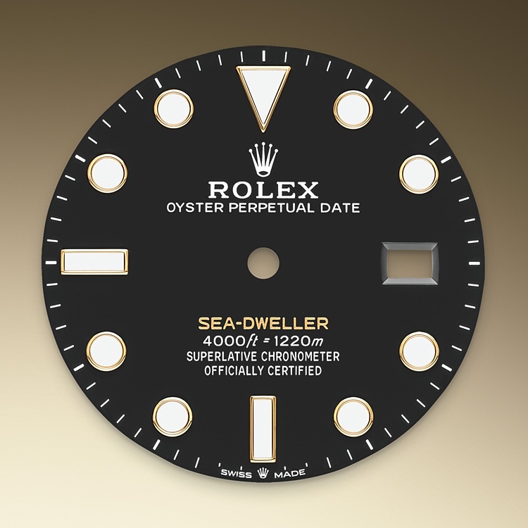 Rolex Sea-Dweller Feature: Black dial