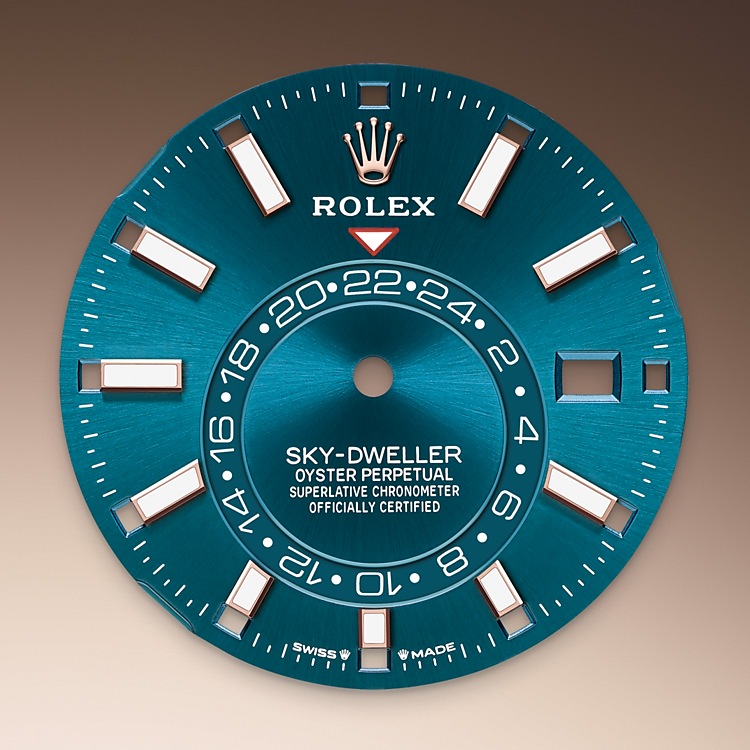 Rolex Sky-Dweller Feature: Blue-green dial