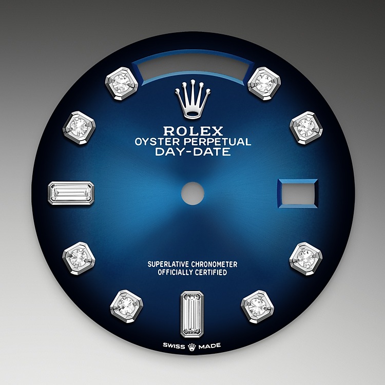 Rolex Day-Date 36 Feature: Blue ombré dial