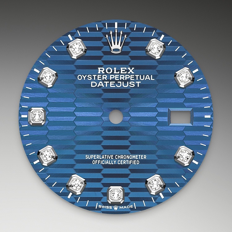Rolex Datejust 36 Feature: Bright blue dial