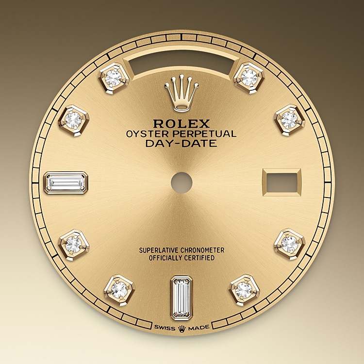 Rolex Day-Date 36 Feature: Champagne-colour dial