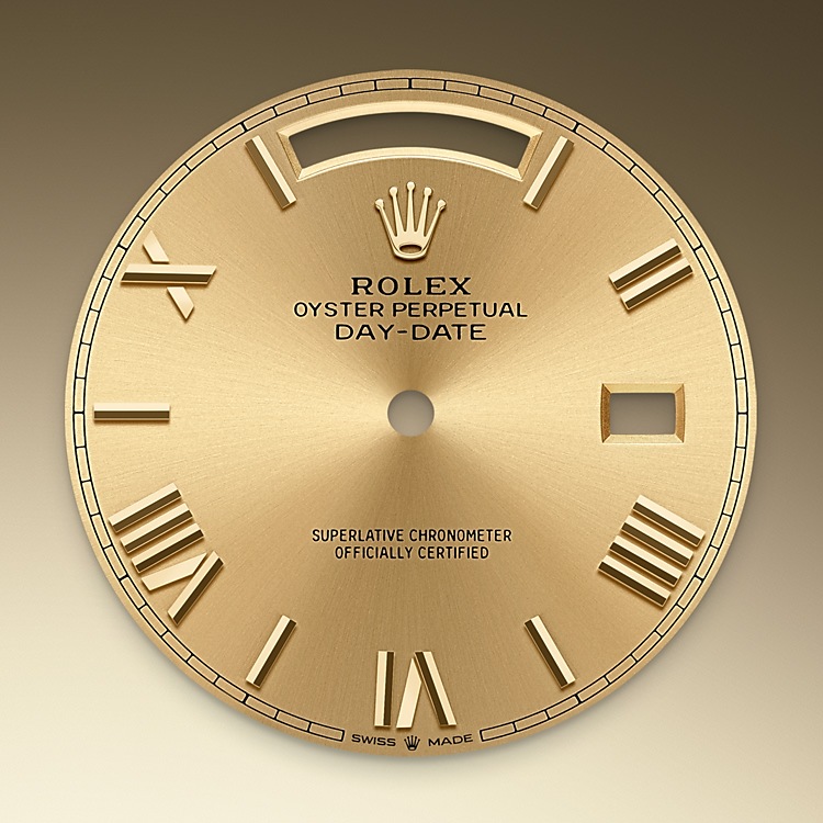 Rolex Day-Date 40 Feature: Champagne-colour dial