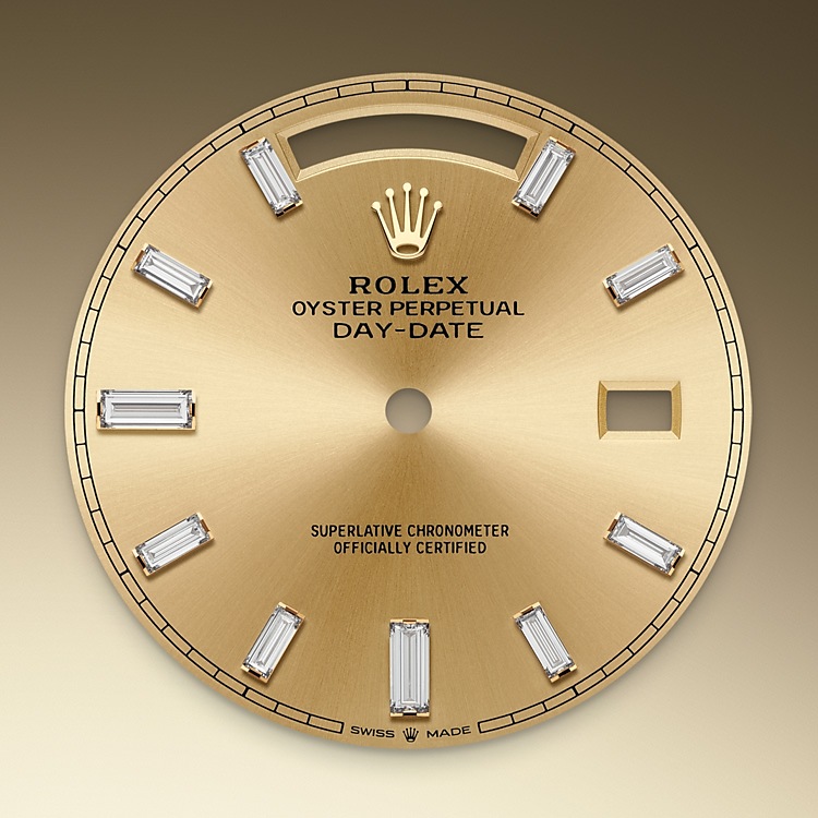 Rolex Day-Date 40 Feature: Champagne-colour dial