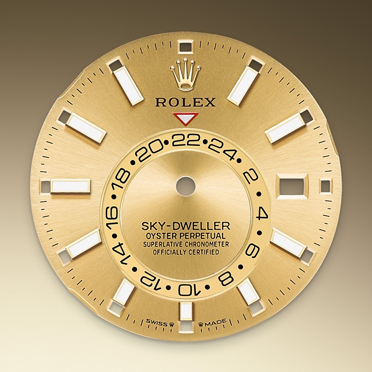 Rolex Sky-Dweller Feature: Champagne-colour dial