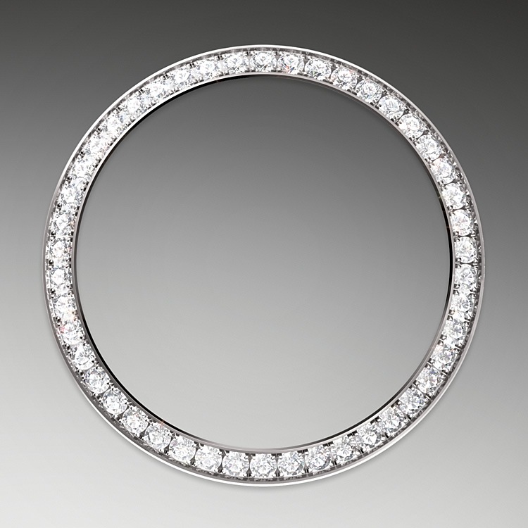 Rolex Datejust 31 Feature: Diamond-set bezel