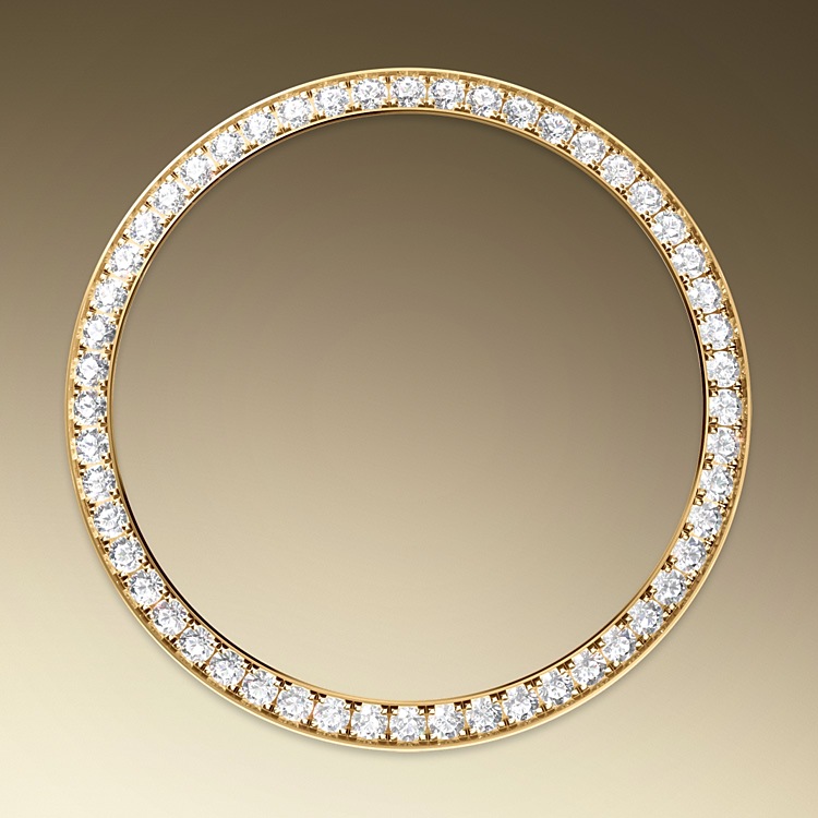 Rolex Day-Date 36 Feature: Diamond-set bezel