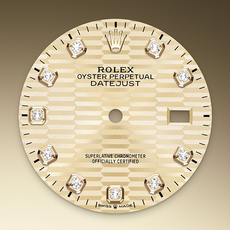 Rolex Datejust 36 Feature: Golden dial