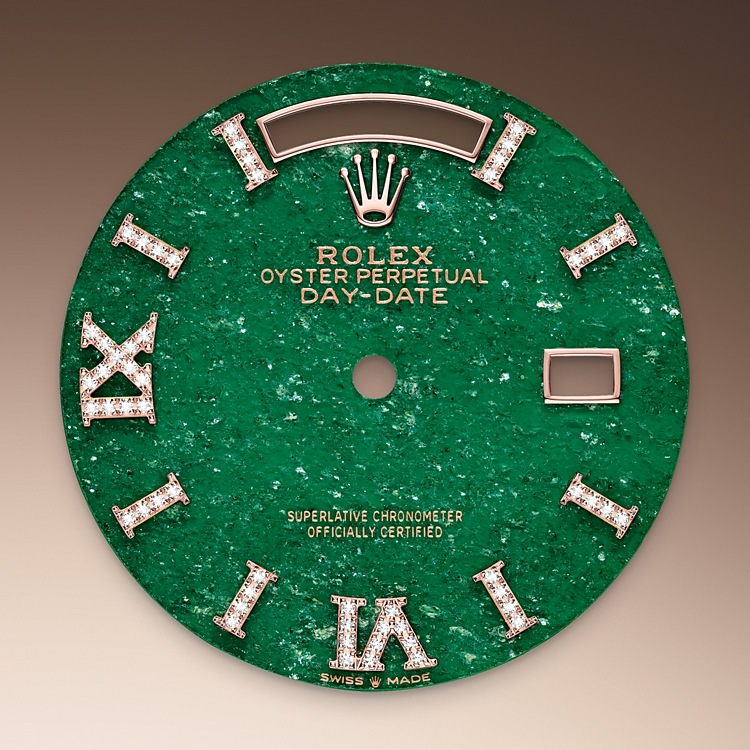 Rolex Day-Date 36 Feature: Green aventurine dial