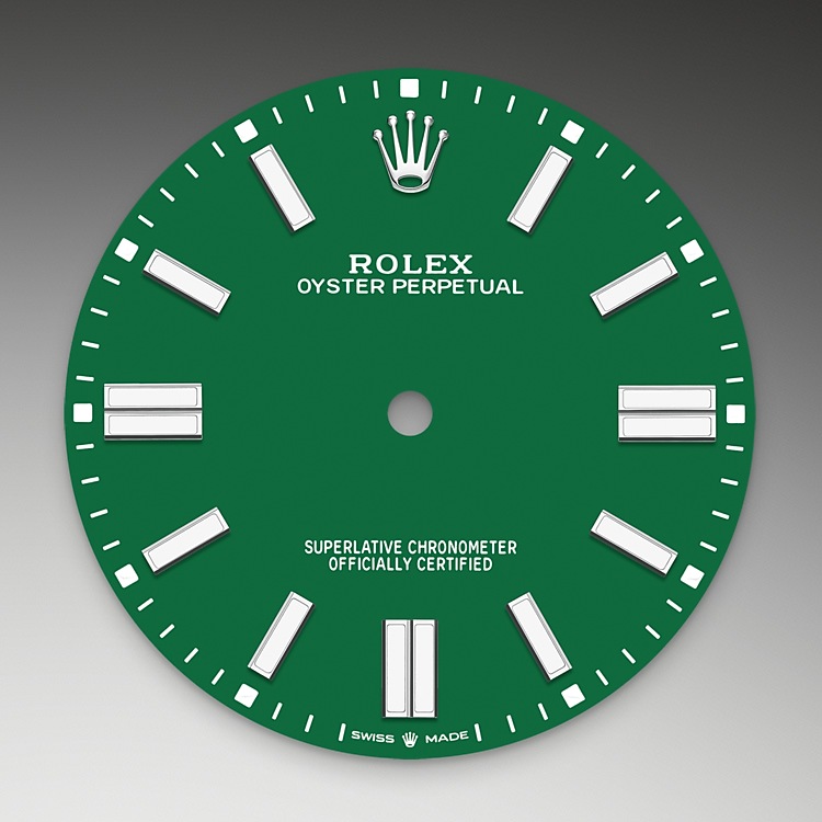 Rolex Oyster Perpetual 41 Feature: Green Dial
