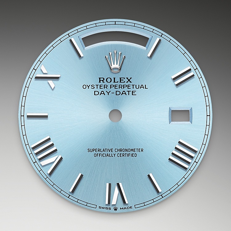 Rolex Day-Date 40 Feature: Ice-Blue Dial