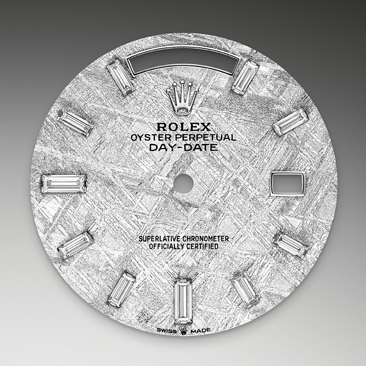 Rolex Day-Date 40 Feature: Meteorite dial
