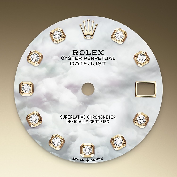 Rolex Datejust 31 Feature: Mother-of-Pearl Dial