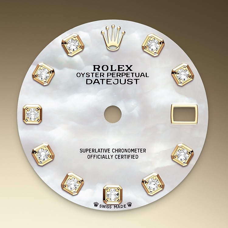 Rolex Lady-Datejust Feature: Mother-of-Pearl Dial
