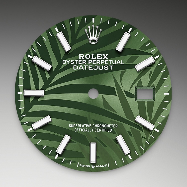 Rolex Datejust 36 Feature: Olive-Green Dial