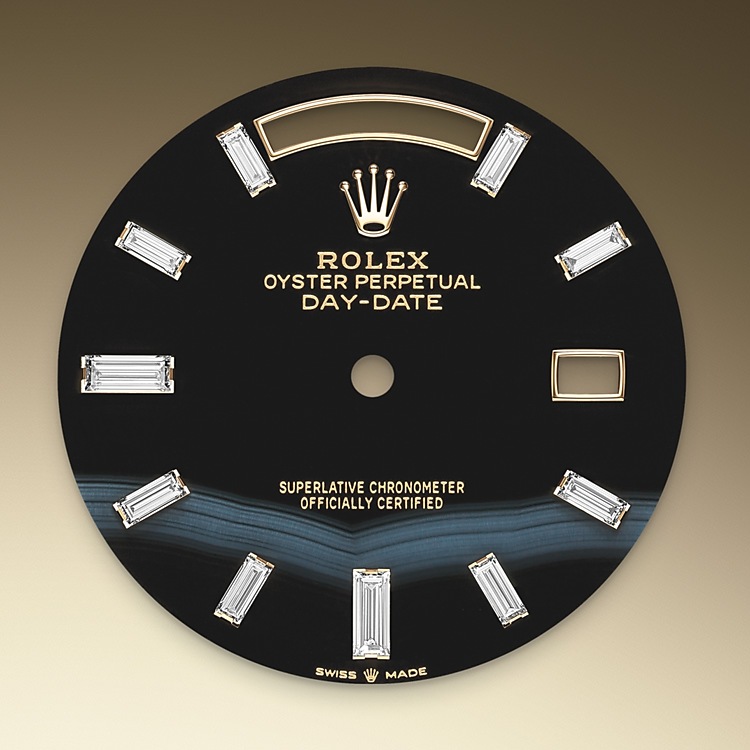 Rolex Day-Date 40 Feature: Onyx dial