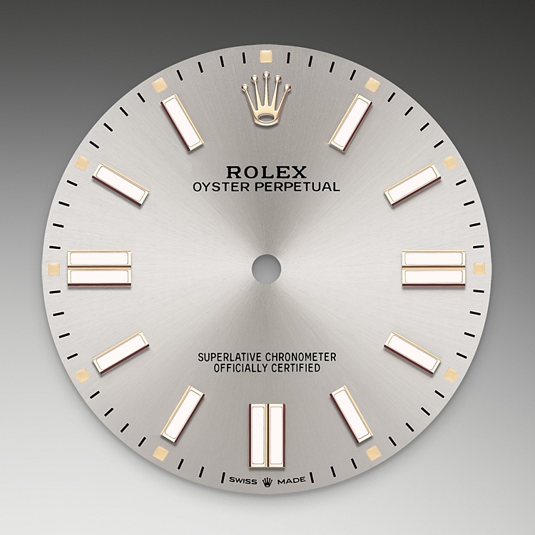 Rolex Oyster Perpetual 41 Feature: Silver dial