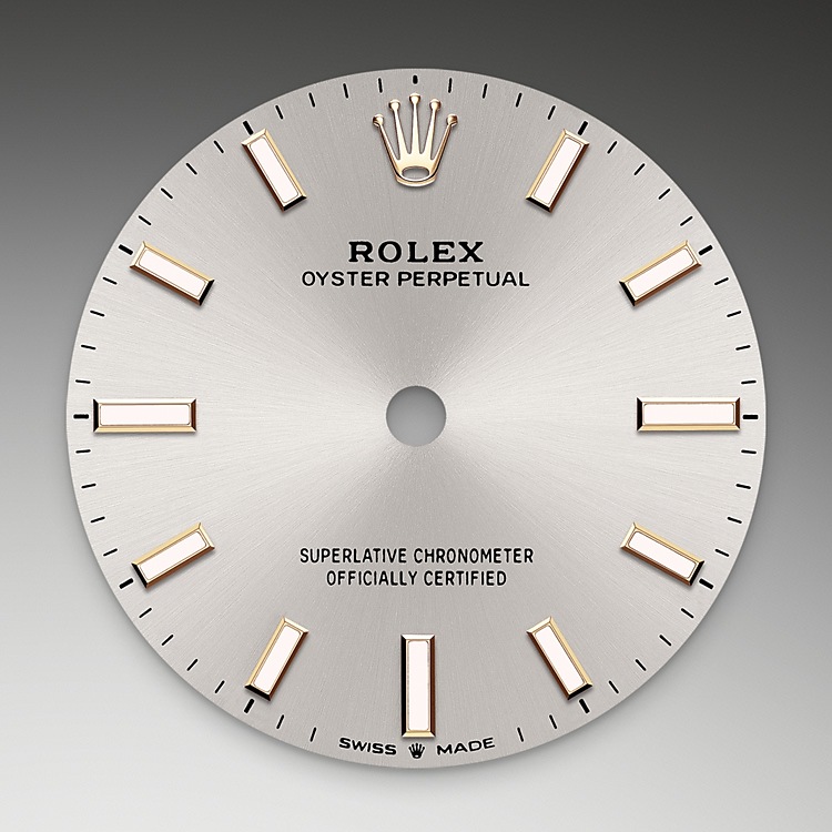 Rolex Oyster Perpetual 31 Feature: Silver dial