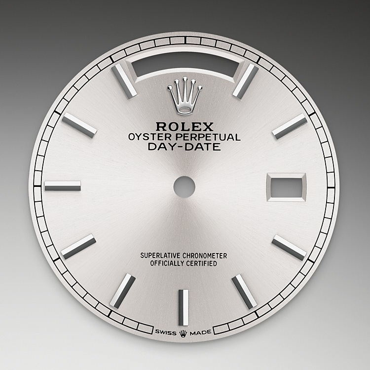 Rolex Day-Date 36 Feature: Silver dial