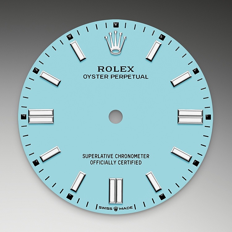 Rolex Oyster Perpetual 36 Feature: Turquoise blue dial