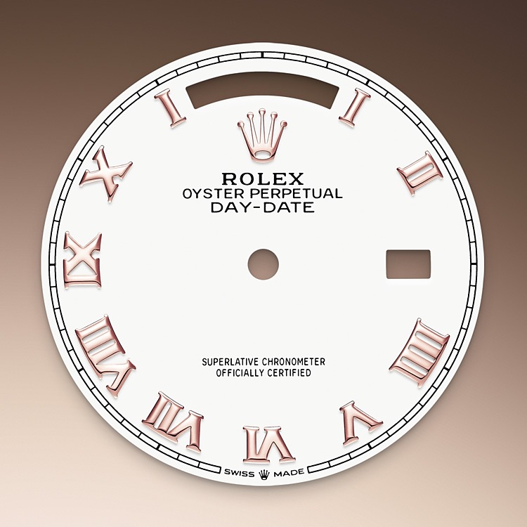 Rolex Day-Date 36 Feature: White dial
