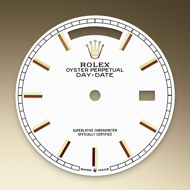 Rolex Day-Date 36 Feature: White dial