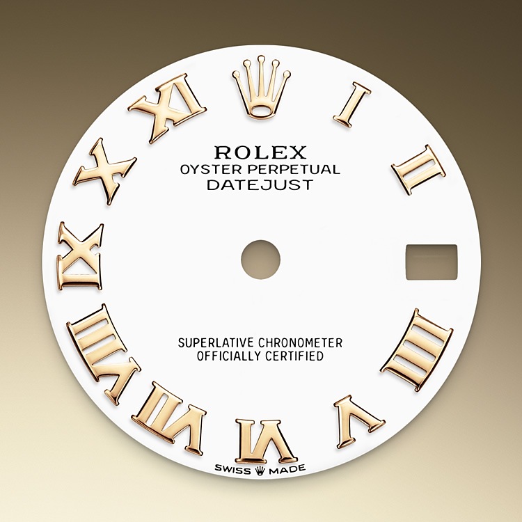 Rolex Datejust 31 Feature: White dial