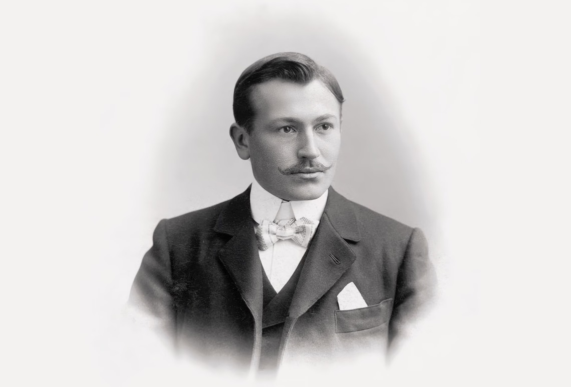 The founder of Rolex, Hans Wilsdorf